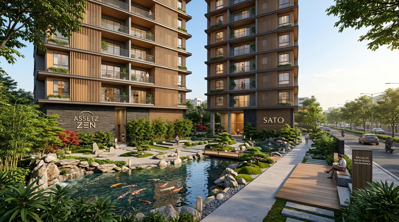 Assetz Zen and Sato Rendering 1